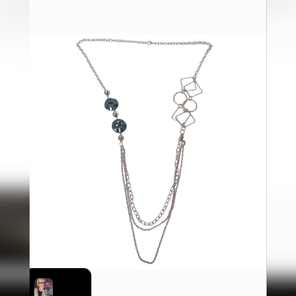 Paparazzi In Anticipation Blue Necklace